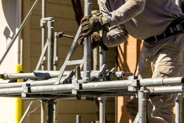 Step5. 足場組み工事