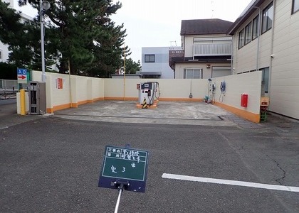 ガソリンスタンド 塗装工事